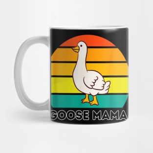 Retro goose mama Mug